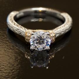 Pave Diamond Rings