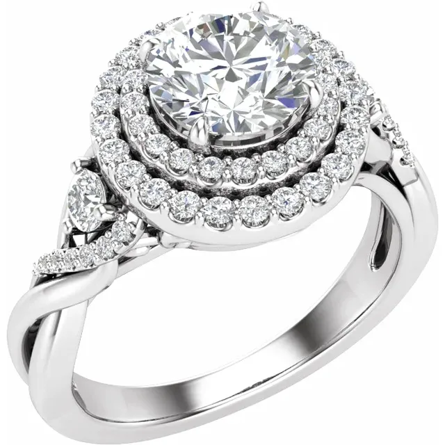 Fancy Engagement Ring