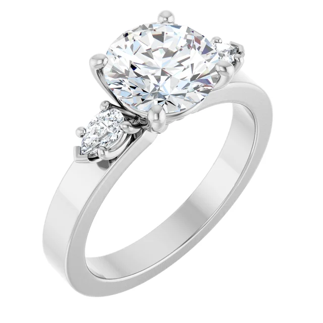 Nature-Inspired Engagement Ring
